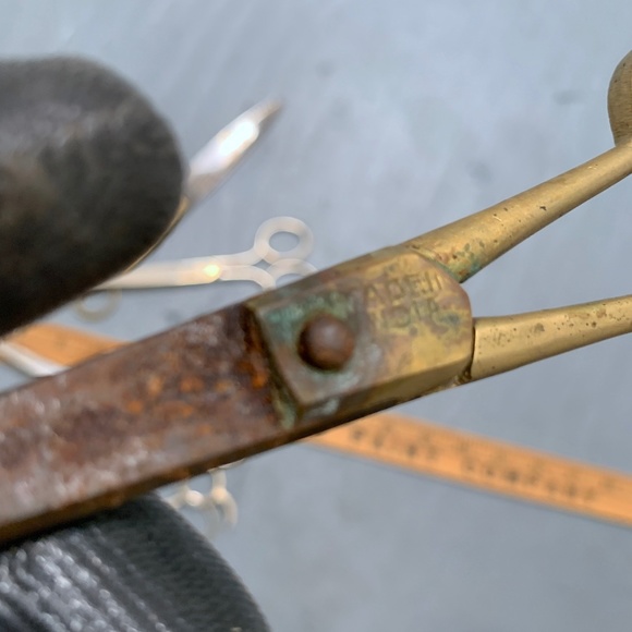 Set of Five Vintage Scissors Forged Steel School Sewing Crafts Art Scrap Teach - Picture 15 of 16